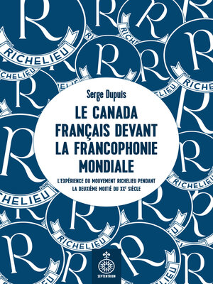 cover image of Canada français devant la Francophonie mondiale  (Le)